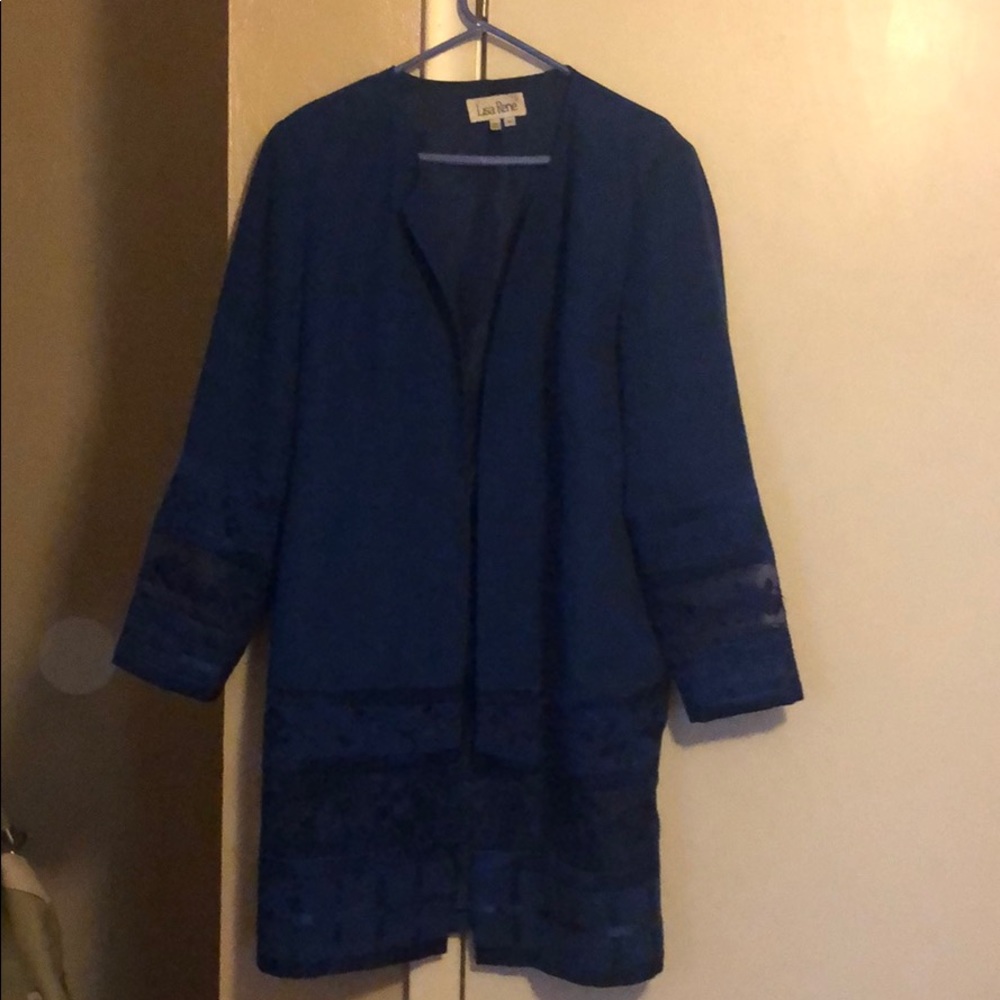 Lisa Rene Long Blazer
